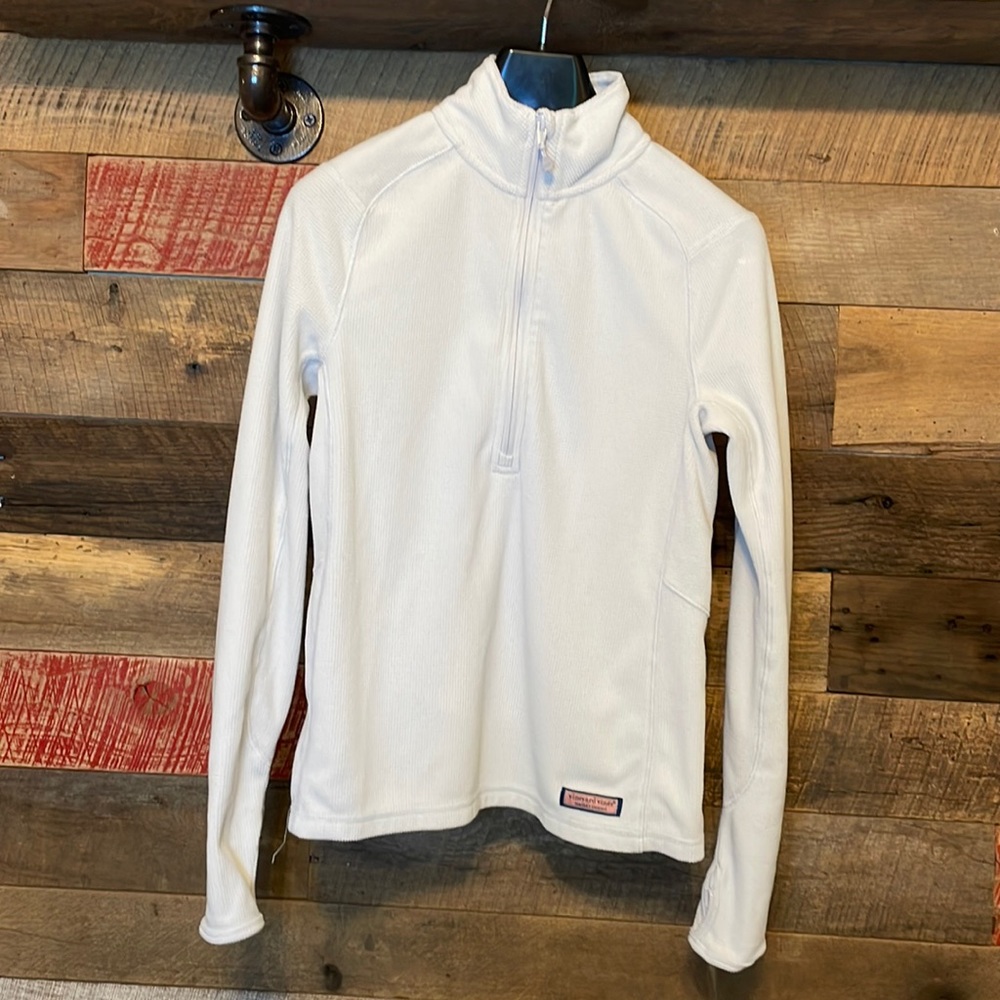 Vineyard Vines half-zip shirt jacket